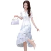 New Chinese-style two-piece dress set for women in 2024, high-end and youthful, improved cheongsam and Hanfu Application Scenario